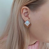 Korvakoruklipsi, 16 mm [korvakorut ilman reiki&auml;], kullattu, 2 kpl