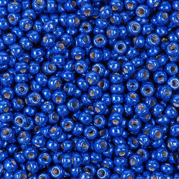 Miyuki siemenhelmi 11/0 sininen [duracoat galvanized navy], 24 g