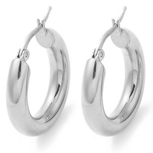 Korvakorurengas, 20 mm, ruostumaton ter&auml;s, 10 kpl tukkupakkaus