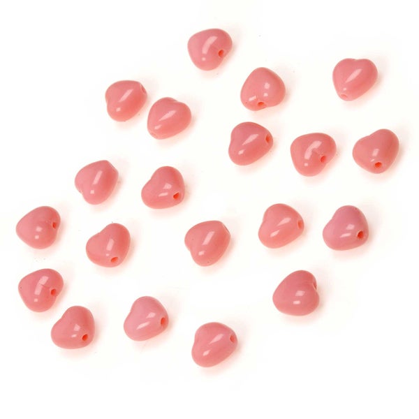 Preciosa lasihelmi, syd&auml;n 6 mm, opaakki vaaleanpunainen [opaque pink], 100 kpl tukkupakkaus