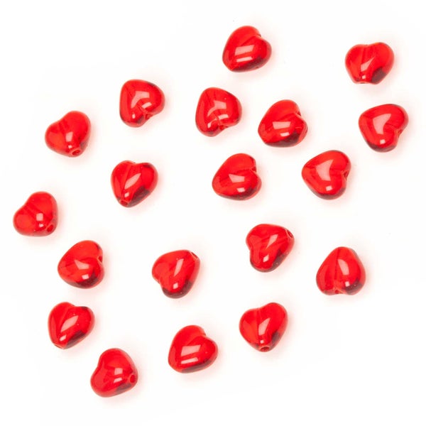 Preciosa lasihelmi, syd&auml;n 6 mm, vaalea rubiininpunainen [light siam ruby], 100 kpl tukkupakkaus