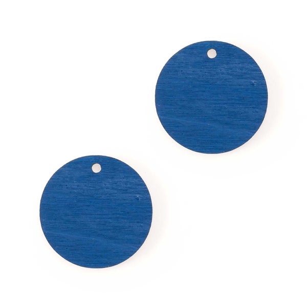 Ympyr&auml; 20 mm, koivuvaneri 3 mm [1R], sininen, 10 kpl tukkupakkaus