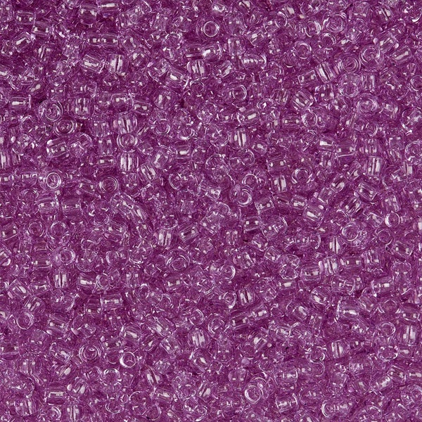 Toho siemenhelmi 11/0 l&auml;pin&auml;kyv&auml; aleksandriitti  [transparent alexandrite], 20 g