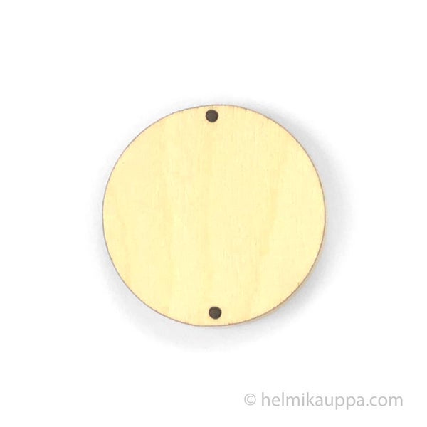 Ympyr&auml; 35 mm, koivuvaneri 3 mm [2R], 10 kpl tukkupakkaus