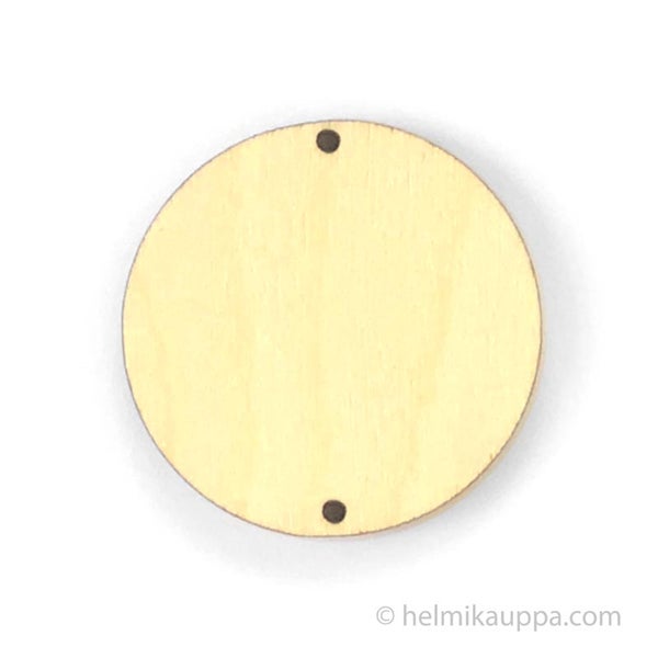 Ympyr&auml; 43 mm, koivuvaneri 3 mm [2R], 10 kpl tukkupakkaus